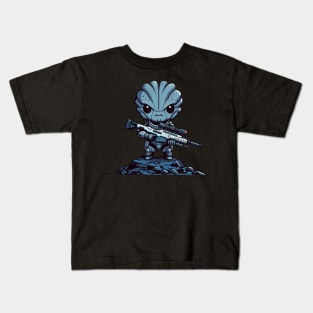 Garrus Vakarian Kids T-Shirt